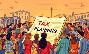 Planificación Tributaria para Ciudadanos Conscientes